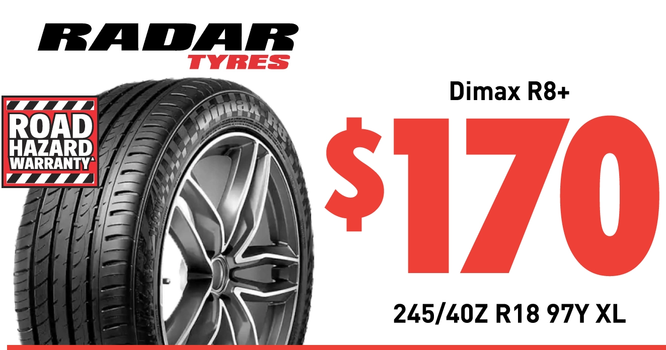 Tyre - Radar Dimax R8+