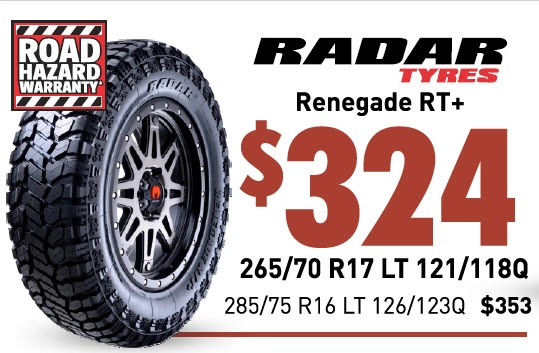 Tyre - Radar Renegade RT+