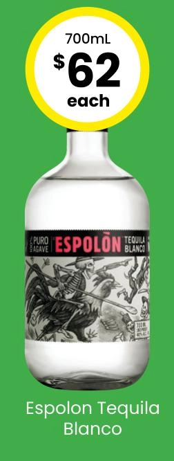 Espolon Tequila Blanco