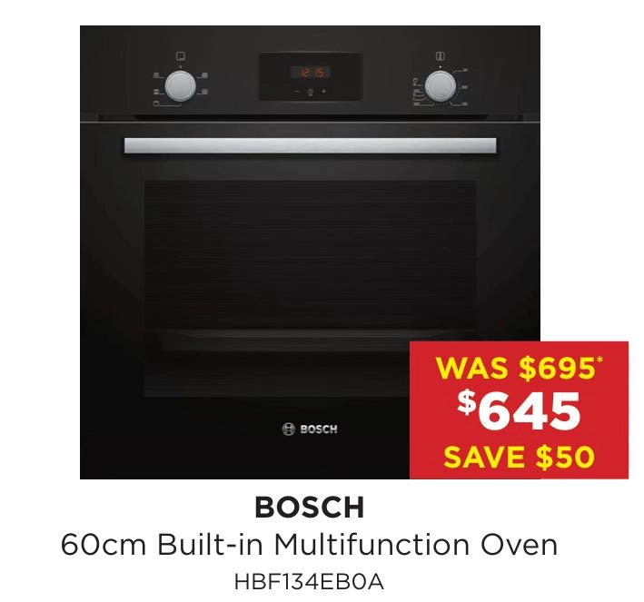 Bosch 60cm Built-in Multifunction Oven