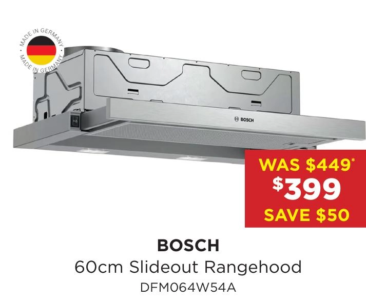 Bosch 60cm Slideout Rangehood