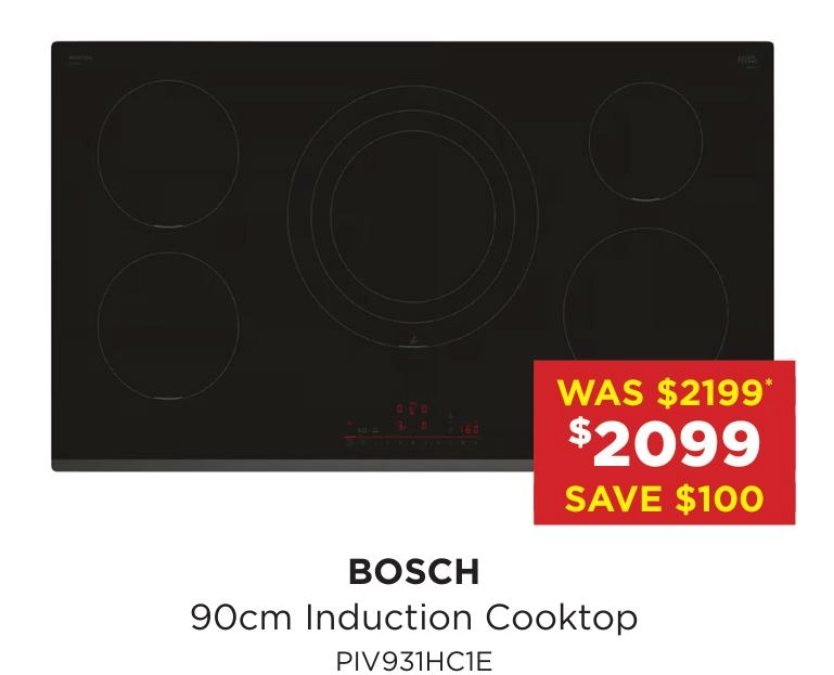 Bosch 90cm Induction Cooktop