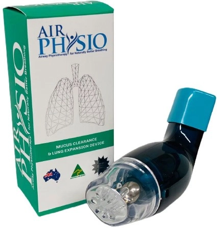 Airphysio Mucus Clearance Device Average Lung Capacity