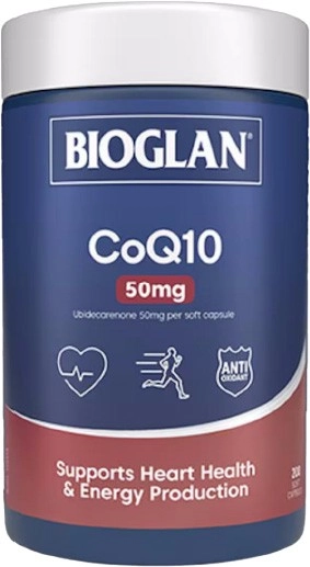 Bioglan COQ10 50mg Potent Antioxidant 200 Capsules