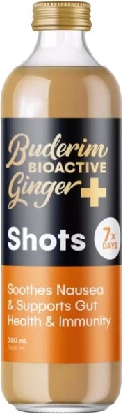 Buderim Ginger BioActive Ginger Plus Immunity Shot 350ml