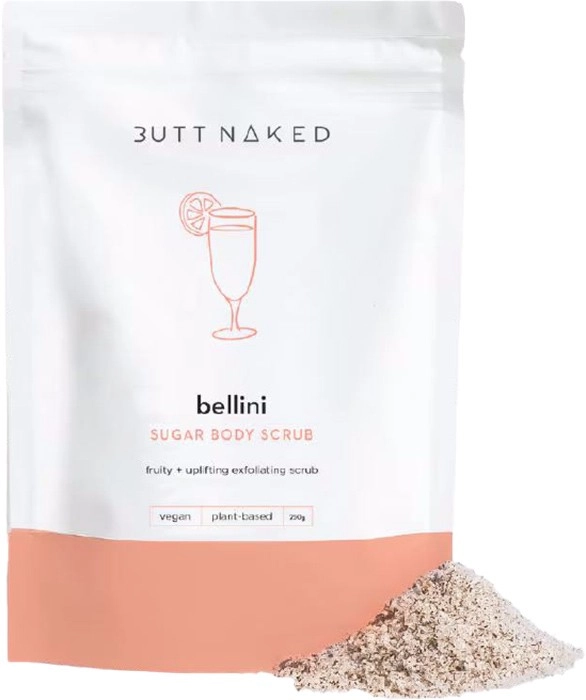 Butt Naked Body Bellini Sugar Body Scrub 250g