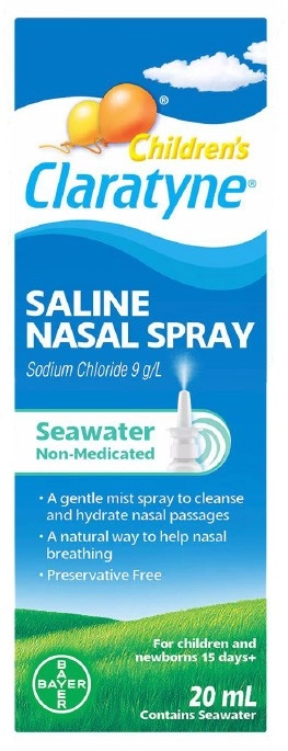 Claratyne Childrens Saline Nasal Spray 20ml