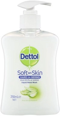 Dettol Hand Wash Aloe Vera & Vitamin E 250ml