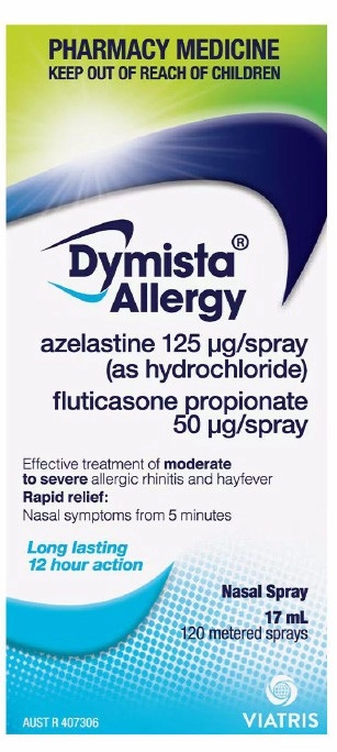 Dymista Allergy Nasal Spray 120 Metered Sprays