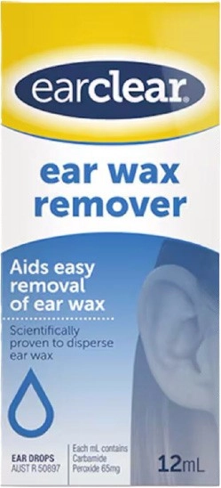 EarClear Ear Wax Removal Drops 12ml