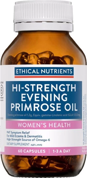 Ethical Nutrients High-Strength Evening Primrose Oil 60 Capsules