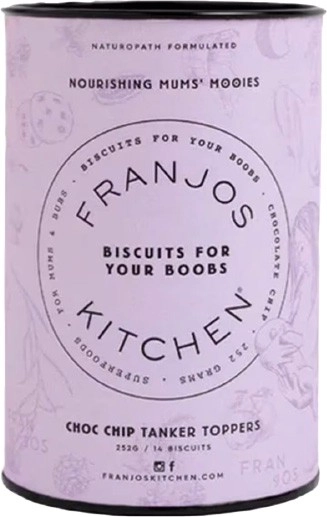 Franjos Kitchen Lactation Biscuits Choc Chip 250g