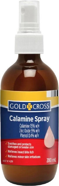 Gold Cross Calamine Lotion Spray 200ml