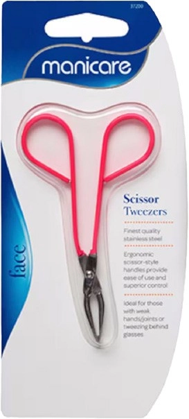 Manicare Eyebrow Tweezer Scissor Style 1 Pack