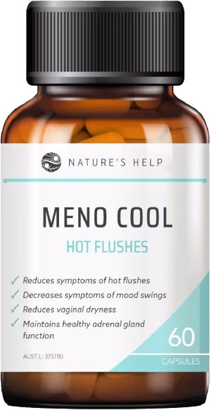 Nature's Help Meno Cool - Hot Flushes 60 Capsules