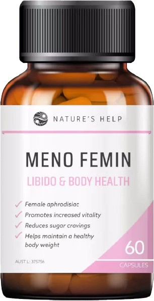 Nature's Help Meno Femin - Libido And Body Health 60 Capsules