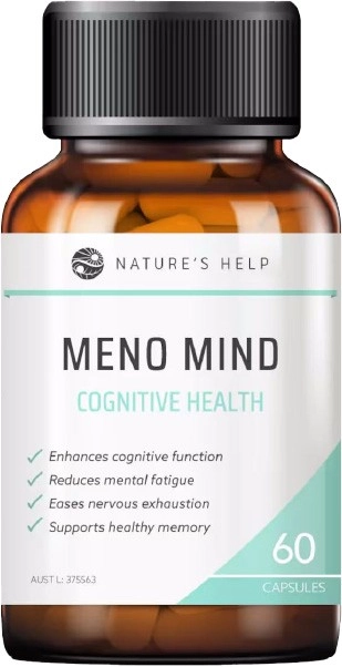 Nature's Help Meno Mind - Cognitive Health 60 Capsules