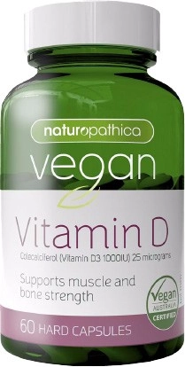 Naturopathica Vegan Vitamin D 60 Capsules