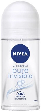 Nivea Pure Invisible Roll-on Deodorant 50ml