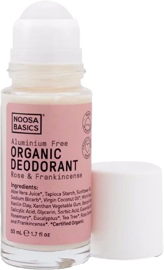 Noosa Basics Rose & Frankincense Roll on Deodorant 50ml