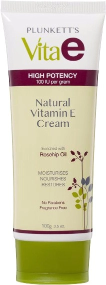 Plunkett’S VitaE Natural Vitamin E Cream 100g