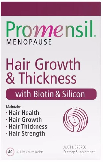 Promensil Menopause Hair Growth & Thickness 40 Tablets