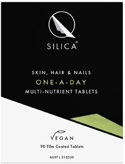 Qsilica One-a-day Skin Hair & Nails 90 Film Coated Tablets