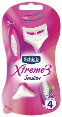 Schick Xtreme 3 Sensitive Disposable Razors 4 Pack