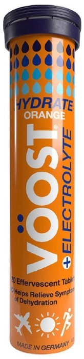 Voost Hydrate Orange Effervescent Tablets 20 Pack