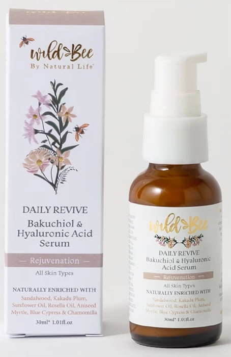 Wild Bee Bakuchiol & Hyaluronic Acid Serum 30ml