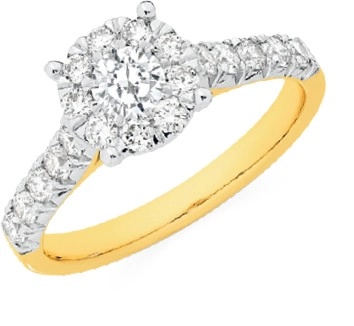 18ct Gold Diamond Ring