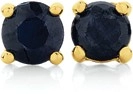 9ct Gold Sapphire Stud Earrings