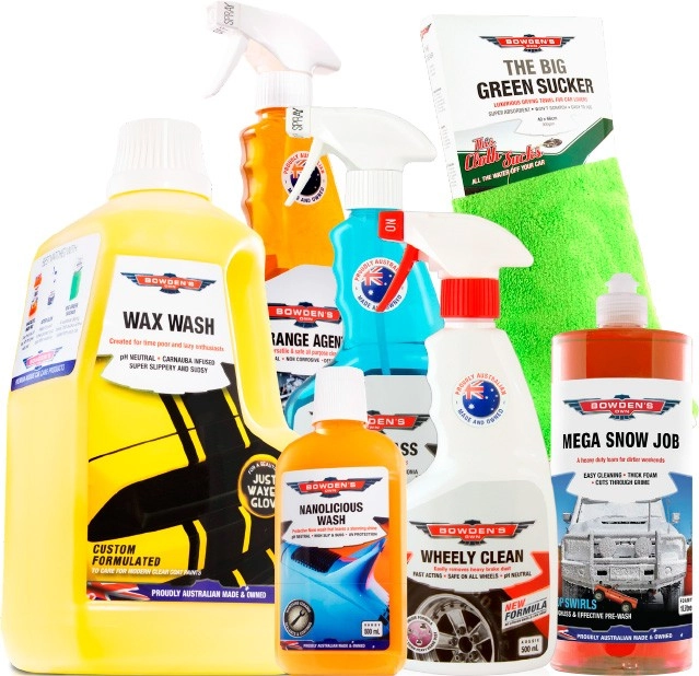 25% off Bowden’s Own Car Care Range