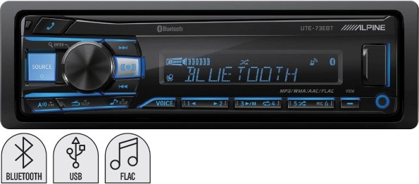 Alpine 200W Bluetooth Digital Media Receiver