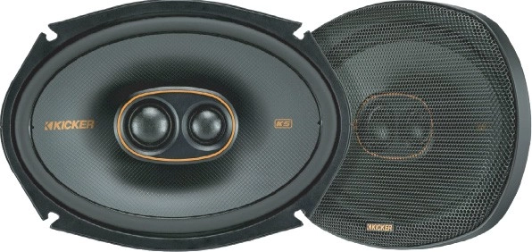 Kicker 6x9” KS-Series 3-Way Coaxial Speakers