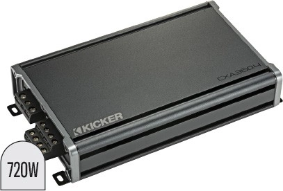 Kicker CX Series 4 Channel Bridgeable Class A/B Power Amplifier