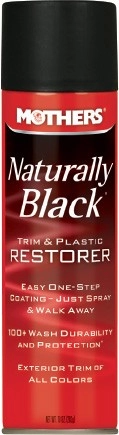 Mothers Naturally Black Trim & Plastic Restorer 283g