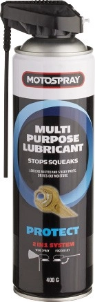 Motospray Multi Purpose Lubricant 400g