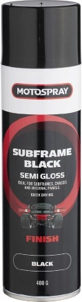 Motospray Subframe Black Semi Gloss