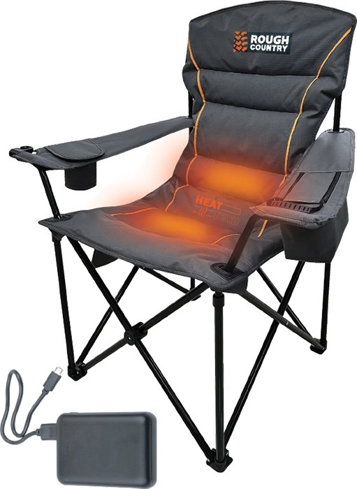 NEW Rough Country Heated Camp Chair