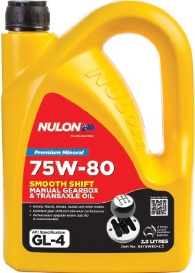 Nulon Smooth Shift 75W-80 Gearbox & Trans Oil 2.5L