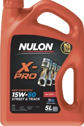 Nulon X-Pro 15W-50 Street & Track 5L