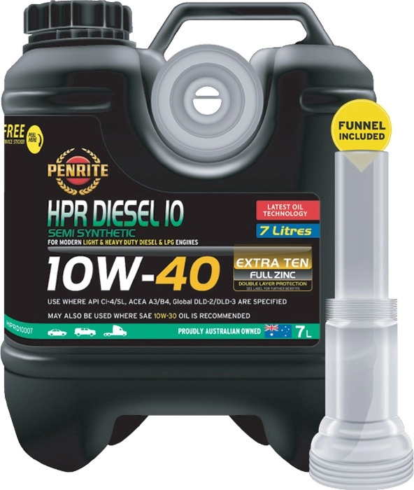 Penrite HPR Diesel 10 10W40 7L