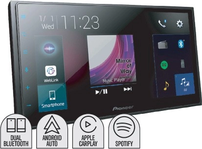 Pioneer 6.8” 200w AV Carplay™ Android Auto Receiver