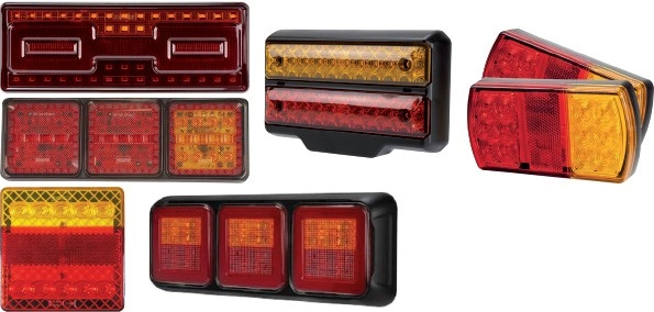 Roadvision LED Combination Small & Large Trailer Lights