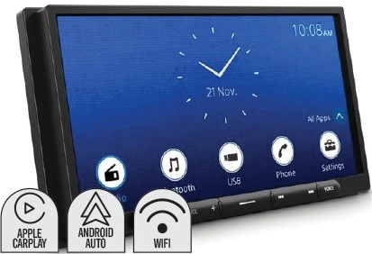 Sony 6.9” 220W AV Wireless Car Play Android Auto Receiver