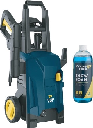 Vyking Force 1450PSI Electric Pressure Washer & Vyking Force Snow Foam 1L