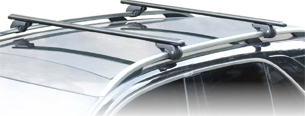 Xplorer Rooftop Aluminium Cross Bars Black 135cm