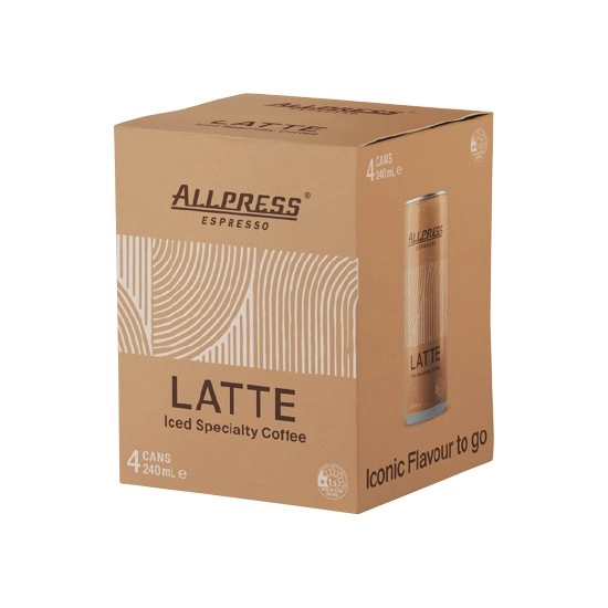 AllPress Iced Coffee 4 x 240ml