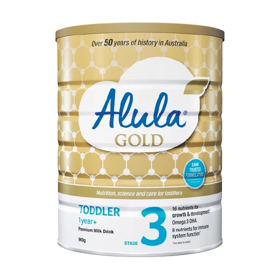 Alula Gold Stage 3 or 4 Baby Formula 900g